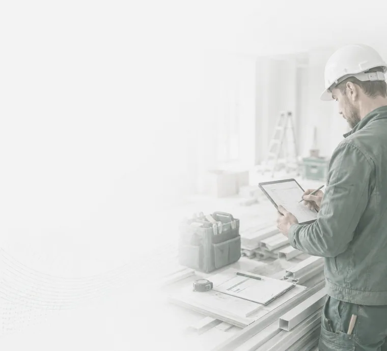 Field operative records a job with QuickQuote Flow